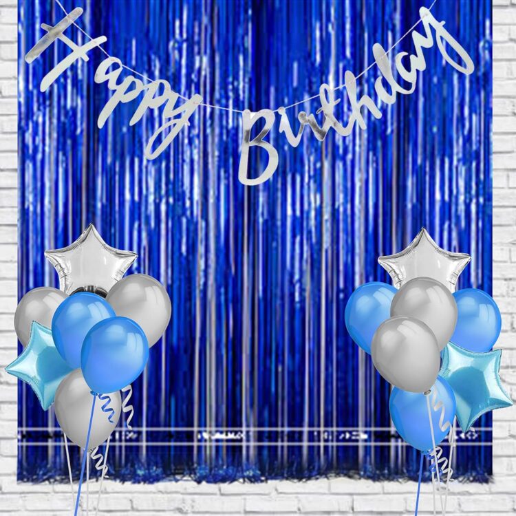 birthday combo blue and gray